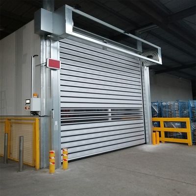 5000mm*5000mm বাইরের শিল্প নিরাপত্তা দরজা AC 380V 3 ফেজ 50HZ সঙ্গে